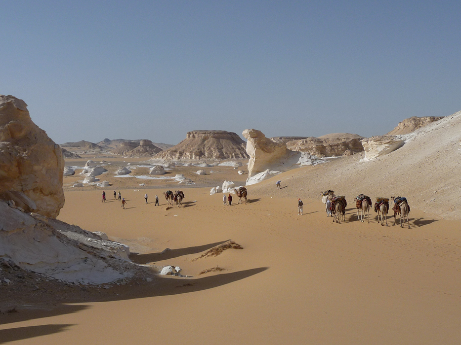 Weisse Wüste Ägypten