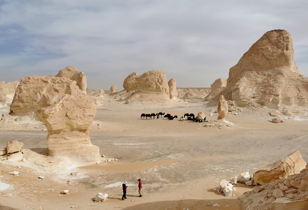 Weisse Wüste Ägypten