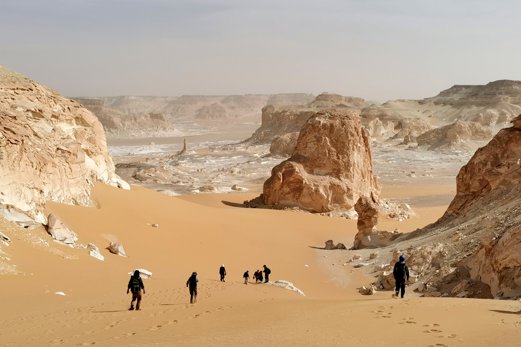 Weisse Wüste Ägypten